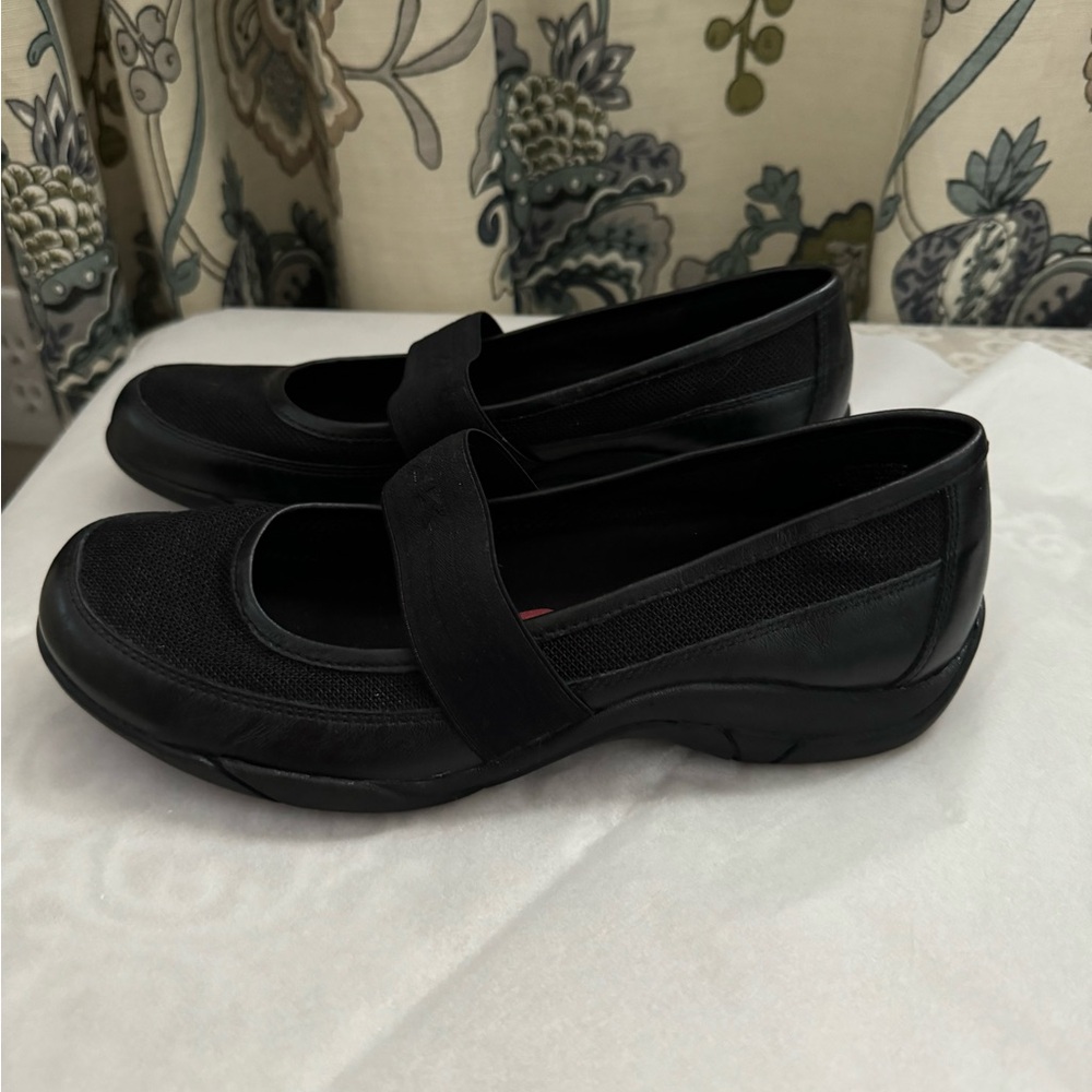 Anne Klein Sport Black Slip On Elastic Strap Mary Jane Loafers Size 7.5 M - Picture 4 of 9